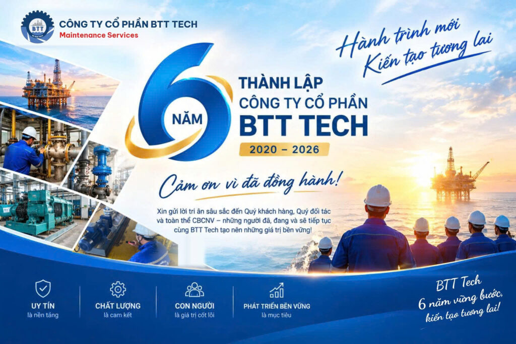 BTT TECH KỶ NIỆM 6 NĂM THÀNH LẬP